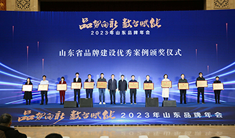 公司荣登2023年山东省品牌建设优秀案例榜单